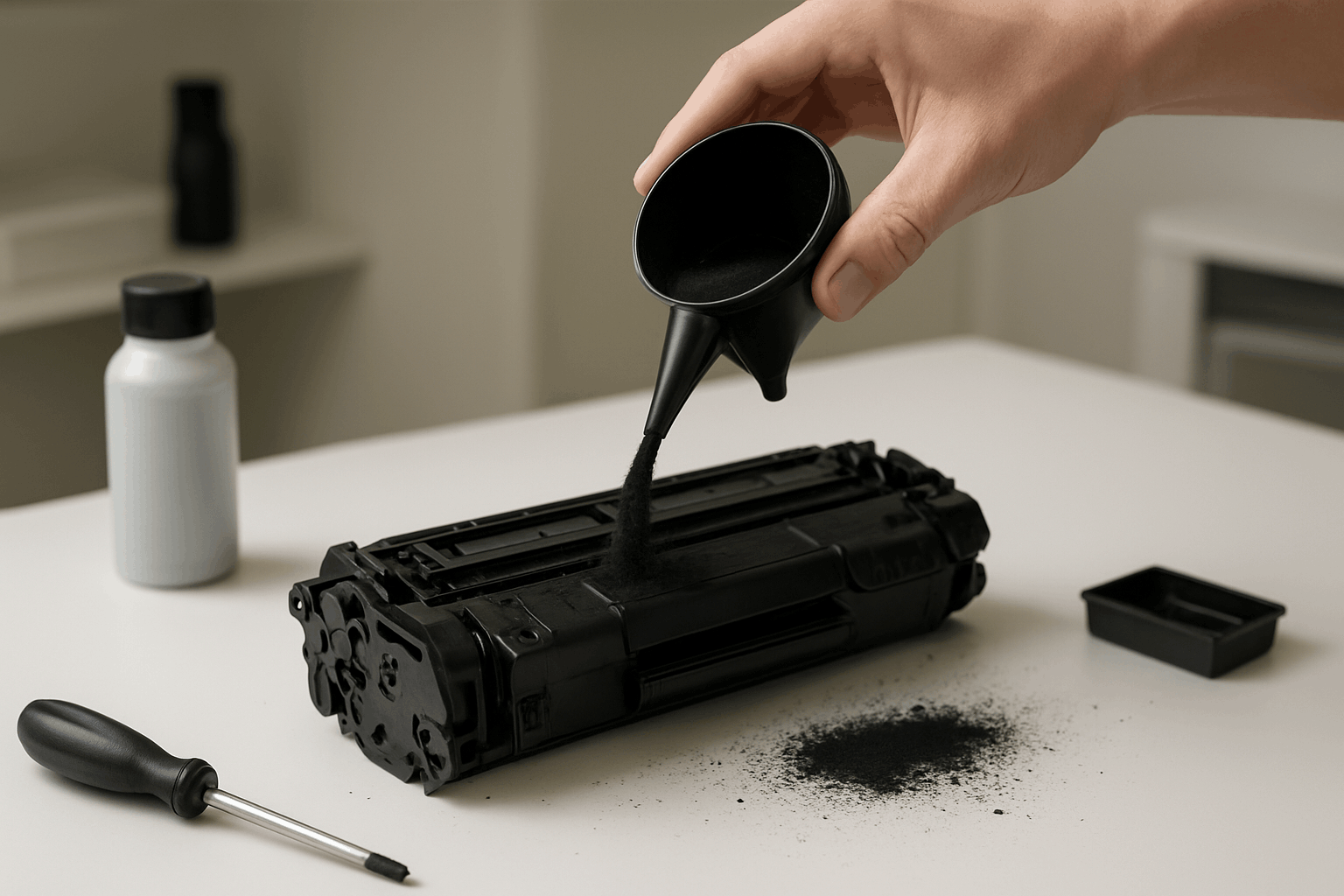 Đổ mực máy in hp 4103fdw