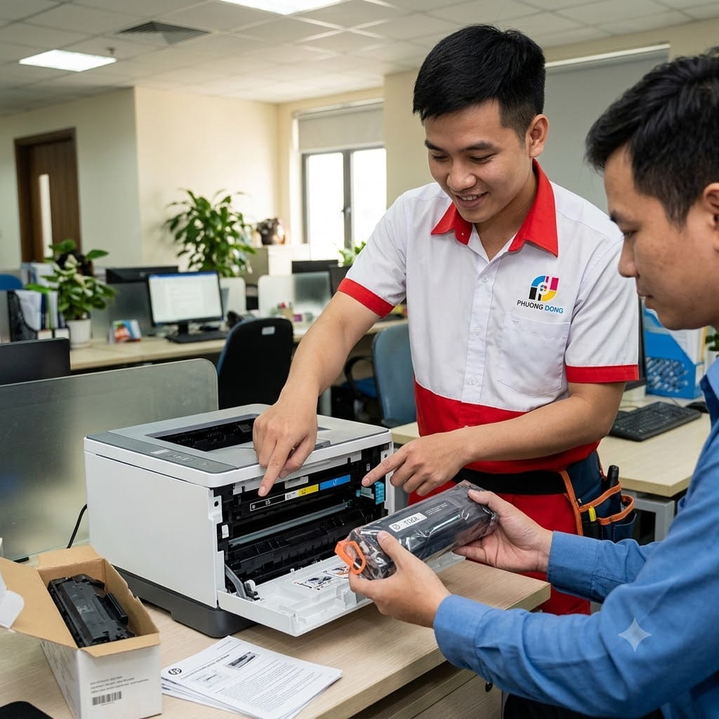 Đổ mực máy in HP M236DW
